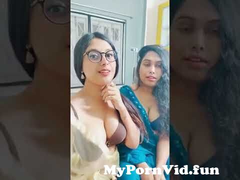 Two Naked TikTok Girls Showing Her Big Boobs