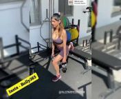 Celebrity Gym Workout