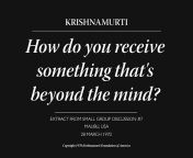 J. Krishnamurti - Official Channel