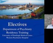 H - UPMC WPH Residency Recruitment 2019-20 - Electives from wph