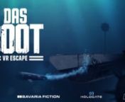 DAS BOOT the critically acclaimed movie and tv series has been re-imagined as a thrilling, cooperative, submarine experience, exclusively for HOLOGATE. nnIn DAS BOOT VR ESCAPE four players work co-operatively to take control of a German u-boat on a deadly mission inspired by the critically acclaimed anti-war movie and Sky TV series. On the mission to intercept allied freighters in the Atlantic, you and a friendly submarine are ambushed by British destroyers. Chaos ensues when the hunters become