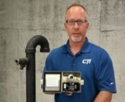 Jason Mueske describes the CTi vent line ammonia sensor.