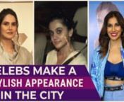 Taapsee Pannu was last seen on the big screen in the film Mission Mangal alongside actors like Akshay Kumar, Sonakshi Sinha and many others. The film is based on scientists at ISRO who contributed to the Mars Orbiter Mission. Cameras caught sight of the actress as she got in her car. Sophie Choudry was spotted at an event. Actress Zareen Khan was snapped as she made an appearance at an event.