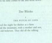 Robert Frost does a wonderful job reading The Witch of Coös. For as strict as he was about meter (the poem is written in variations of a vernacular iambic pentameter), when he reads, taking on the character of the narrator, he adds asides, and makes the listener feel here and now. As the characters speak, a mother and her forty year old son, both mediums living in the hills of New Hampshire close to the Canadian border, the mother especially reveals herself, perhaps a hillbilly Lady Macbeth, wh