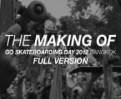 This film documentary is dedicated to all of my friends who has hope for change and improve the Thailand skate&#39;s scene. Thailand is one of developing country so there is none support from the power-play people who has control the Gov. for the skateboard &#39;s scene but in fact there are so many skill-full skaters have been gathering to develop the Thailand skateboard&#39;s scene ever since. That what have seen in the past 10years.nnnProduced bynTao Kitpullap [ Preduce Skateboard ]nnDirector :nNat Sakho