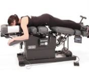 This video demonstrates how to use an Air-Flex Flexion Distraction Table by Hill Laboratories Company. It includes an overview of all standard features and options including power elevation height, air drops, manual lumbar and cervical flexion, distraction and rotation, touch screen controls, automatic lumbar flexion, automatic lumbar and cervical distraction, traction and decompression.nnThe Air-Flex is perfect for doctors who want a full-featured manual flexion and distraction chiropractic tab