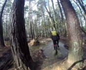 Mountain biking in Swinley forest with James Poote and Barrie Lane. First Go Pro video.
