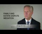 http://bertramadr.comnnMediating and arbitrating family law disputes is, among other things, emotionally challenging for parties and their attorneys. Whether it&#39;s divorce mediation or an estate dispute mediation high emotions are involved. Although the break up of families as a result of divorce is common, the frequency of divorce is of no consolation to the family members involved. Family members quarreling over a deceased relative&#39;s estate are usually just as emotional and bitter as parties en