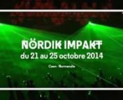 Nördik Impakt, le festival des cultures numériques et indépendantes s’installe à Caen du 21 au 25 octobre !nnÀ l’affiche : The Dø, Jabberwocky, Sarh, Applause, Isaac Delusion, Fakear vs Bibendum présentent