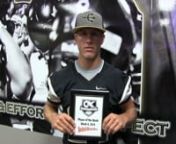 Beggs RB Lane Bouse is the week 6 OKG Player of the Week.