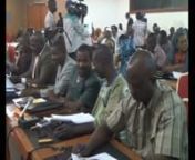 Formation à l&#39;intention des membres de la CENI de Niamey, des formateurs et les membres des bureaux de vote