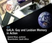 GALA is one of the world’s foremost research destinations for those interested in the study, promotion and preservation of the history and contemporary experience of lesbian, gay, bisexual, transgender and intersex (LGBTI) people in Africa. GALA has used its base at the University of Witwatersrand, where its archival collections, programmes and staff contingent are located, to become a hub of intellectual activities in South Africa and around the world.nnOriginally known as The Gay and Lesbian
