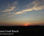 The historic Robinson Creek Ranch, owned by the same family since 1949, is known by locals as the Diamond A Ranch and is one of the most spectacular ranches in this part of the state. This legendary ranch, comprising 2,083 acres, is located 12.5 miles northwest of Granbury, in an area of Central Texas that portrays some truly iconic Texas landscapes. Driving time from Fort Worth is 50 minutes and 90 minutes from Dallas. Historic Granbury with its charming square is the county seat of Hood County