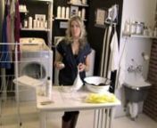 The Laundress co-founder, Lindsey Wieber Boyd, demonstrates a cleaning technique that works on all your lingerie. Washing delicates with natural laundry products is fast, easy and effective. Be sure never to put them in the dryer! Learn the best tips for delicate fabric care in this short video.