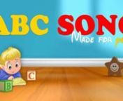 ABC Song for children &amp; toddler. Part 1 with voice over and Part 2 Let&#39;s sing together the english alphabet song.nn****************************************­***************************nn♫ Lyrics:nA B C D E F G H I J K L M N O P Q R S T U V W X Y ZnNow I know my ABCnNext time won&#39;t you sing with me?nnNow we learned all the letters.nLet&#39;s sing the ABC song together.nn****************************************­***************************nnHi Kids! Please enjoy our new ABC song that explores th