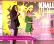 Khallas Song launch in presence of Zarine Khan from film Veerappan from khallas song