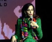 A celebrated political leader talks about her life at the centre of influence and debate in Pakistan.nnSherry Rehman - SenatornTina Brown - Founder and CEO, Women in the World / Tina Brown Live MediannWomen in the World IndianNovember 2015nThe Taj Mahal Hotel, New Delhi