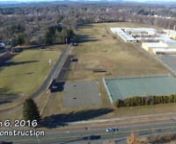 Follow along with the Agawam High School Track renovations as an overhead video will show the transformation.