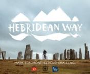 On the 10th and 11th March 2016, Mark Beaumont, record breaking endurance cyclist, took on the challenge to launch the new Hebridean Way Cycling Route by cycling the full length from Vatersay, in the South, to the Butt of Lewis, in the north, in 24 hours.185 miles, 10 islands, 6 causeways, 2 boat crossings and just 12 hours in the saddle!nnThe stunning landscapes, the geology, wildlife, heritage and scenery of the Outer Hebrides are truly awe-inspiring. The Outer Hebrides retain a culture that