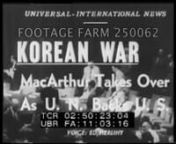 1950., Korea, Japan, USA, Canadann02;50:25Pan across United Nations Security Council w/ Trygve Lie.n02:50:31CU Warren Austin; empty seat by name plate:Union of Soviet Socialist Republics.LS filled gallery w/ spectators.n02:50:43MCU of United Kingdom speaking (largely unintelligible) talking about US government, Korean govt.many planes w/ wings folded on flight deck.n02:52:32Aircraft carrier bridge w/ half-dozen menplanes launched from each side of carrier; formation flying past