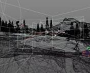 Wireframe trailer of a 3D low-poly and 360° VR journey into the Alaskan wild, inspired by the book/movie