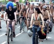 Another short video of World Naked Bike Ride 2014 in London