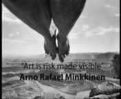 Arno Rafael Minkkinen has been making amazing, mind-bending photographic self portraits for more than 40 years. Always black and white. Always film. Almost always nude and in nature, with only a small portion of his body exposed. His photographs often looks physically impossible, yet each is real, made with one exposure in the camera, with no retouching.nnThis video interview was made on a boat in the Seine river in Paris, November 2014. All photos © Arno Rafael Minkkinen. Interview and video 