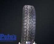 The Kanati Trail Hog light truck tire was specially designed for extreme traction, stability and reliability when used in a variety of terrains and weather. Featuring a tread designed engineered for everyday use in winter conditions and off road terrains while retaining a smooth ride and excellent control. The Kanati Trail Hog tire can be used on and off road, on the highway and in the woods. nnhttp://www.petestirestore.com/LT24575R17-Kanati-Trail-Hog-Light-Truck-Tire-LRE_p_9463.htmlnnServing Ma