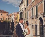 Sophie + Jono :: wedding highlightsnVenice, Italyn20th June 2015n::nWedding production and creation by: Chic Weddings in Italy -nPhoto by: White Fashion Photography -nSide events planning by: Venice Weddingsn-nGetting ready venue: Hotel CiprianinCeremony venue: Chiesa di San MoisénReception venue: Palazzo Zenon-nMusic bynThe Likes of Us -