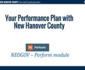 Provides and overview of performance management at NHC and your performance plan.Designed for new employees.