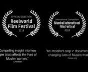 &#39;3 Seconds Divorce&#39; is a 52 minute documentary film that tells the story of Muslim women in India whon are fighting against the prevalent sharia of instant, oral &amp; one-sided divorce. Commonly called, triple-divorce or *teen-talaq*, it can only be given by the men. This sudden divorce makes women prone to homelessness and abuse, sometimes forcing them into halala , a practice that requires the divorced woman to get married to another man, &#39;consummate this marriage&#39; and take a divorce in order