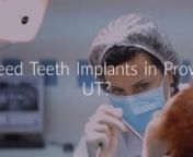 At Nuvia Dental Implants Center - Provo, Utah, Our proprietary method makes all the difference in safety, effectiveness and comfort of your dental implant procedure. A new smile restoration is a life-changing investment, we want it to last a lifetime. Call at 385-324-7064 for more information about teeth implants or visit our website.nnAddress : 2230 N University Pkwy Suite 8B, Provo, UT 84604nnPhone : 385-324-7064nnOfficial Website : https://nuviasmiles.com/dental-implants-utah-county/nnGoogle