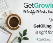Watch this clip from the GetGrowing Weekly Work Session to learn how to choose a GetOiling Plan that&#39;s right for you to grow your Young Living BusinessnnPick a plan here: http://getoiling.com/sign-upnJoin a live work session: http://getoiling.com/weeklyworksession