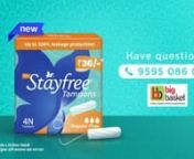 How to use a STAYFREE® tampon - Rinku Rajguru (Marathi) from how to use stayfree