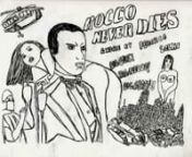 Federico Solmi’s Rocco Never Dies is a hand drawn animation based on the XXX film of the same name starring Italian porn superstar Rocco Siffredi. It is presented as a documentary of the life of one of the greatest Italian icons in American society. In the original porn film, Rocco Siffredi plays the role of a special agent, a kind of a hardcore version of James Bond. In his great efforts to save the world from a nuclear terrorist attack, Rocco Siffredi runs into many dangerous adventures, and