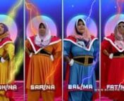 We did Design and Animation for Makcik Force Boleh! nThe breif was