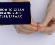How to clean earwax for your hearing aid for your BTE hearing Aid programmable 400 - EarCentric Hearing from bte