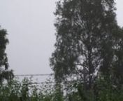 Thunderstorm in Tallinn suburb on Aug 12th, 2017. Гроза в Мяхе 12 августа 2017