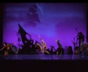 Pioneer Valley Ballet's 'Little Mermaid'act 1 of 2 (ink video with projection from KnoxworX multimedia) from mermaid x
