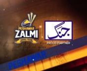Jang Peshawar Zalmi releases its official song for PSL 2017 by Zeek Afridi and Hadiqa Kiyani, n#SupportCricket #SupportPeshawarZalmi
