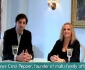 Carol Pepper is Founder of multi-family office and consulting firm Pepper International. Carol runs her multi-family office on an outsourced, virtual basis, assembling and managing the best team of estate planners, money managers, hedge funds, and tax people specific to each family, and investing on their behalf. She also consults with families who want to start a family office, building business plans and assembling a tailored team of experts to run a single or multi-family office anywhere in t