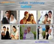 Lallabi Matrimonial site provides you services in every state and in every language in India. Here you can find Indian matches, NRI matches. Hindu, Muslim, Christian and for all other religion matches in India. You can get a best match from your community or caste.nYou can also find the matches based on language. Malayalam matches, Telugu matches, Tamil matches, Kannada matches and Hindi matches and matrimonial services.nFor more details visit website contact us-08046616600