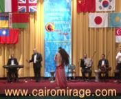 Kristina Kozhul star bellydancer show with Katia Eshta live egyptian band Cairo Mirage-2017 opening Moscownhttp://www.cairomirage.com