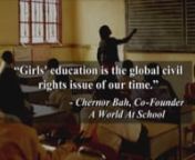 This one hour documentary explores people of faith working to ensure an education for all girls. People like Father Paul Gaggawala in Uganda, Azizah al--Hibri and Layli Miller-Muro in the United States, Jessica Markowitz and Laurie Toll in Rwanda, and actor and author Rainn Wilson in Haiti.nnIt seems like it should be a simple equation. Economists, statespersons and policy wonks agree: nGIRLS + EDUCATION = increased economic growth, improved well being of women, and extended life span.nnBut wher