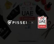 PISSEI x UAE Team Emirates.nnAfter intense months of work behind the scenes by all of our staff, we are pleased to announce the new sponsorship agreement signed with UAE Team Emirates which will see us racing in the World Tour peloton.nnUAE Team Emirates asked us to create something extremely high-performance for its guys, without any compromises and with full development autonomy.nnWe answered by creating a selection of garments tailored specifically to the athletes thanks to the fitting sessio