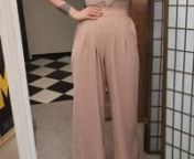 Saw these were on sale and the colour and inseam were PERFECT for my best friends&#39; wedding colours.nLove the shape, drape, and flow of these trousers and will be buying a pair in black soon!nn==&#62;https://pinupgirlclothing.com/products/dietrich-vintage-wide-leg-palazzo-pants-in-light-rose-crepe-32-inseam-laura-byrnes-design