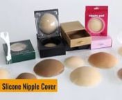 SAFE ADHESIVE NIPPLELESS COVER - Made from medical grade (hypo-allergenic ) silicone. Perfect 2.75