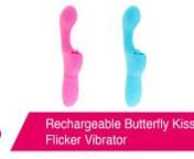 Rechargeable Butterfly Kiss Flicker Vibrator In Pink:nnhttps://www.pinkcherry.com/products/rechargeable-butterfly-kiss-flicker-vibrator (PinkCherry US)nhttps://www.pinkcherry.ca/products/rechargeable-butterfly-kiss-flicker-vibrator (PinkCherry Canada)nnRechargeable Butterfly Kiss Flicker Vibrator In Blue:nhttps://www.pinkcherry.com/products/rechargeable-butterfly-kiss-flicker-vibrator-1 (PinkCherry US)nhttps://www.pinkcherry.ca/products/rechargeable-butterfly-kiss-flicker-vibrator-1 (PinkCherry