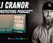 Eli Cranor joined The Protectors Podcast TM with special co-host Eric Bishop (Author of The Body Man).We talk about Eli&#39;s book DON&#39;T KNOW TOUGH, his path from football to becoming a top-notch author, and a ton more!nnAbout: Eli Cranor played quarterback at every level: peewee to professional, and then coached high school football for five years. These days, he&#39;s traded in the pigskin for a laptop, writing from Arkansas where he lives with his wife and kids. Eli&#39;s novel Don&#39;t Know Tough was a