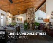 12861 Barnsdale Street, Maple Ridge for Mina Hamoni | Real Estate HD Video Tour from hamoni